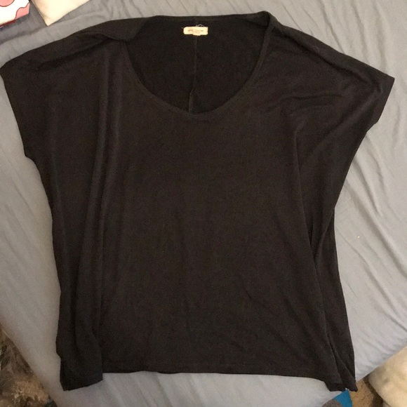 Flowy dark gray Urban Outfitters top - Picture 1 of 3